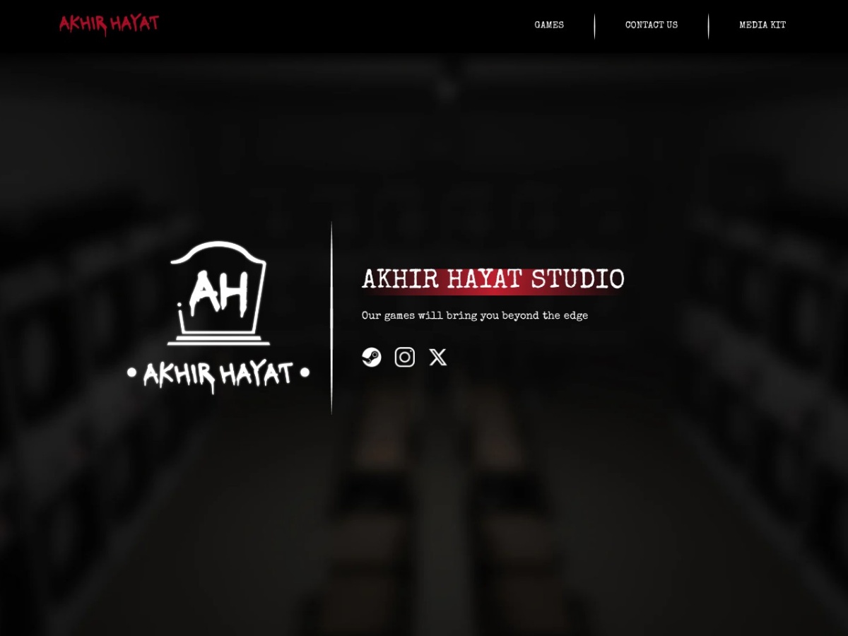 Akhir Hayat Studio website preview