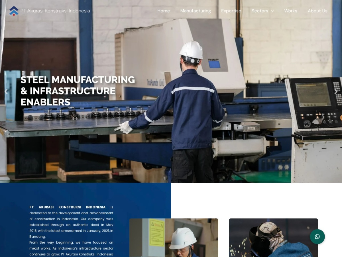 Akurasi Konstruksi website preview